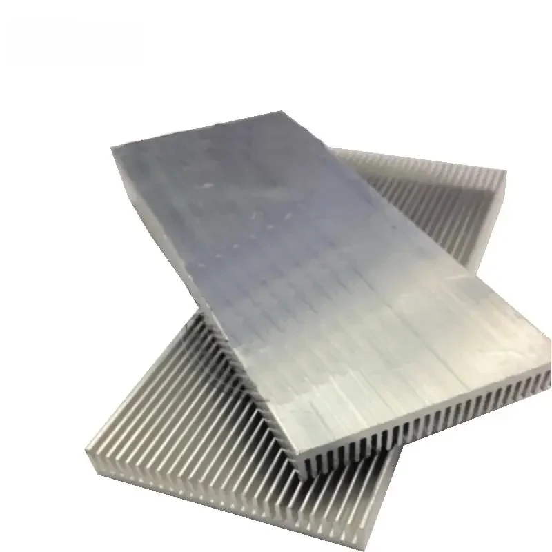 2 sztuk/partia 300mm 100mm 100x41x8mm radiatory aluminiowe elektroniczny grzejnik chłodzący blok aluminiowy — zdjęcie 2