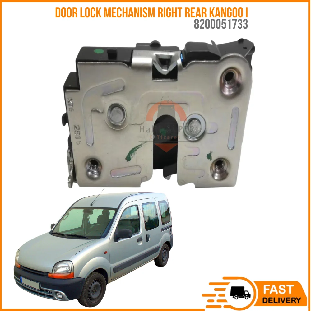 

For Door lock mechanism right rear Kangoo I 1 Oem 820051733 High quality spare part from warehouse fast shipping