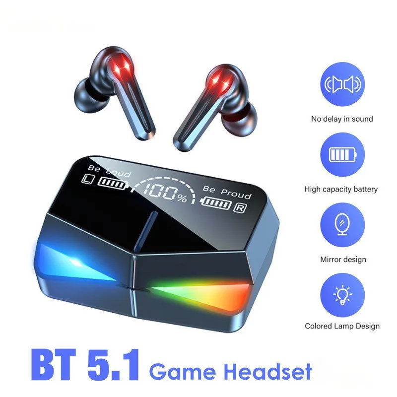 سماعة بلوتوث التحكم ، جهاز التحكم عن بعد لاسلكية ، حالة شحن الهاتف الذكي ، M28