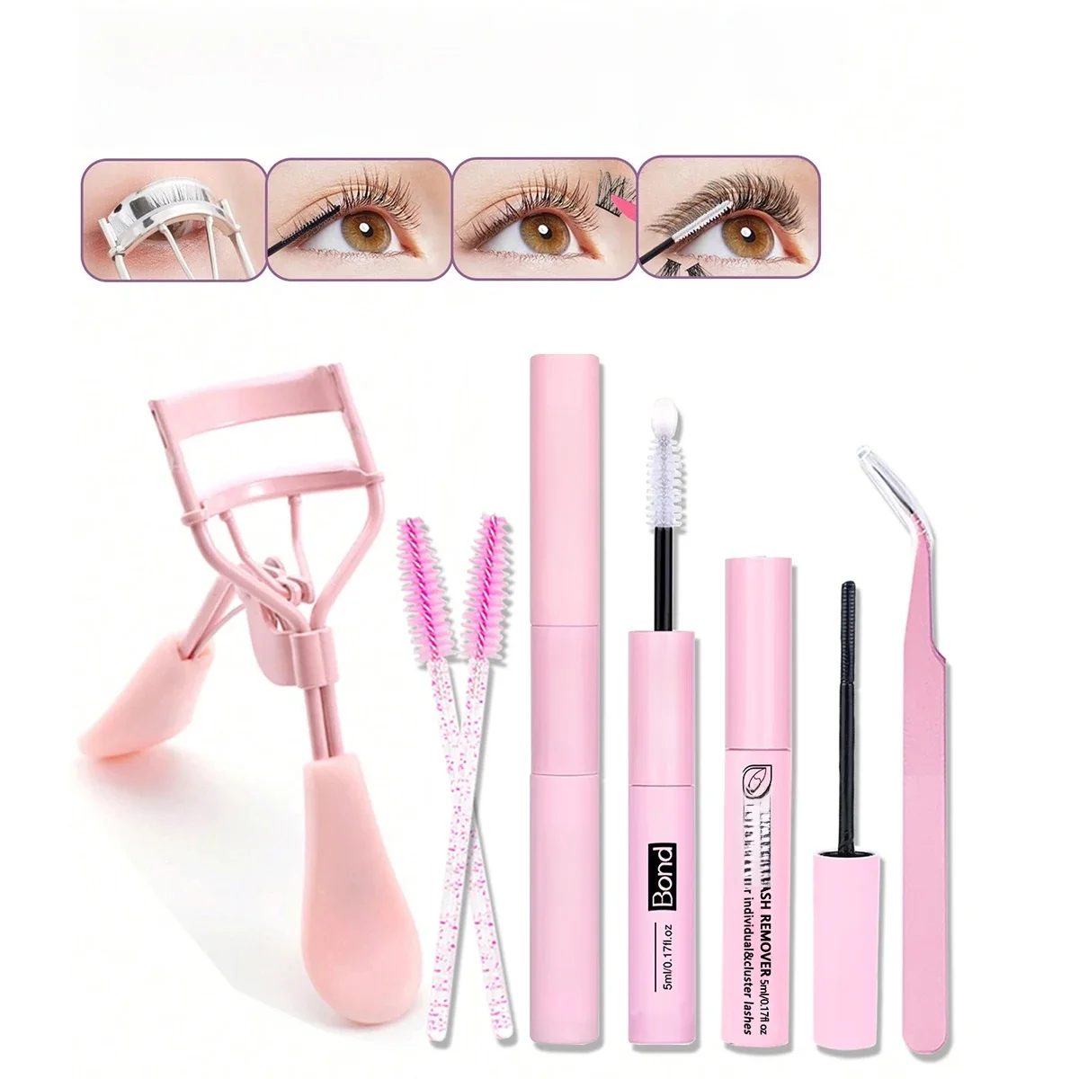 ISEEN – liaison et joint pour cils, 10ml, pour grappes de cils, Super tenue, longue durée, Non irritante, pour le bricolage à la maison