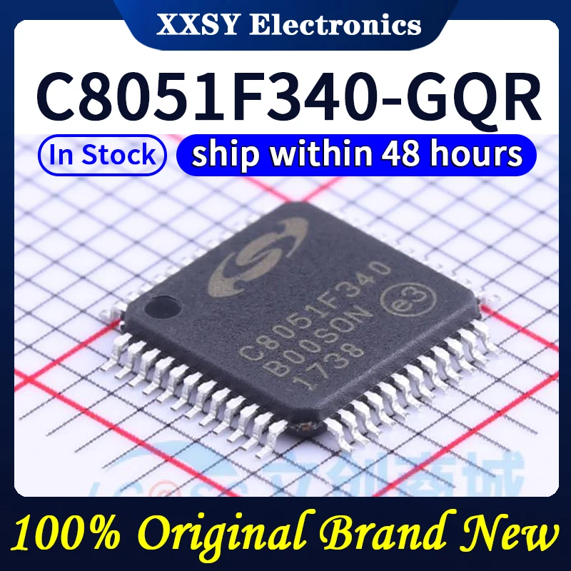 C8051F340-GQR In stock TQFP48 100% Quality Original New