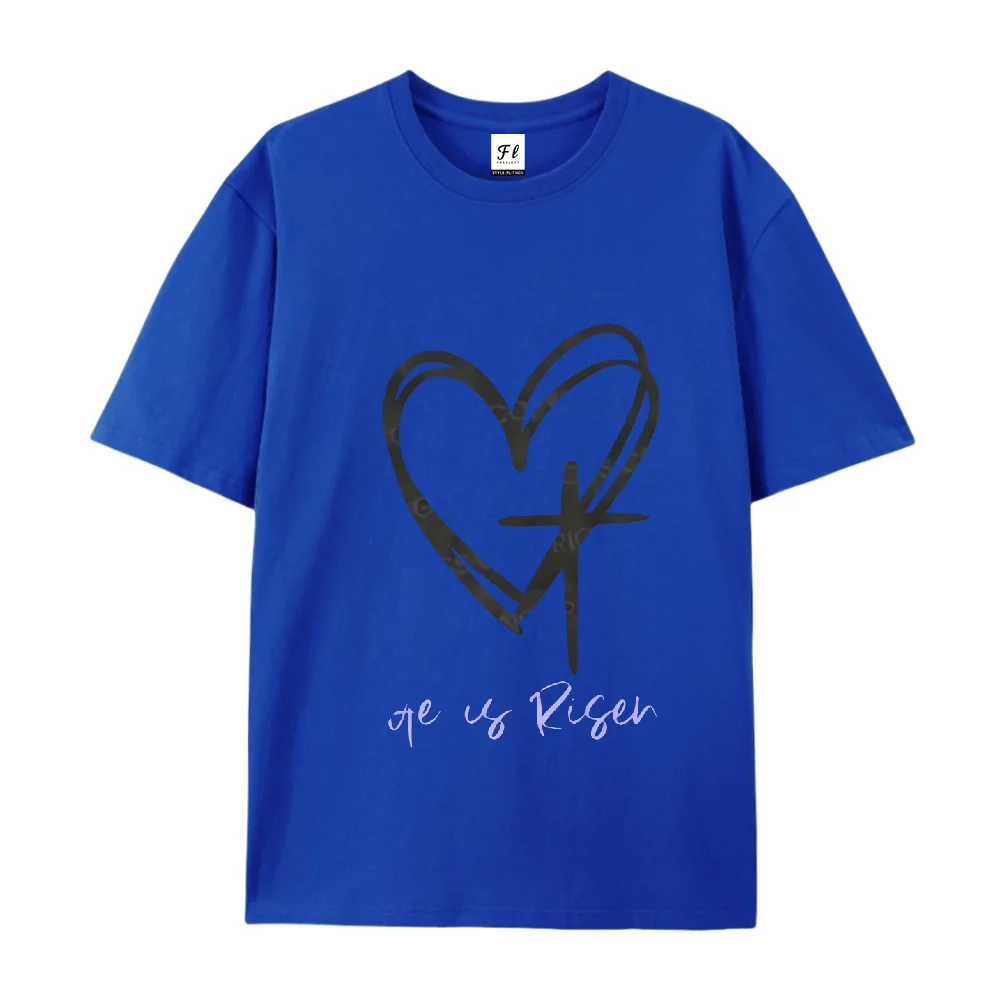 T-shirt estiva ad alta peso da donna a maniche corte stampata in puro cotone con stampa di cartoni animati Abbigliamento donna stile fresco e Ins Casua