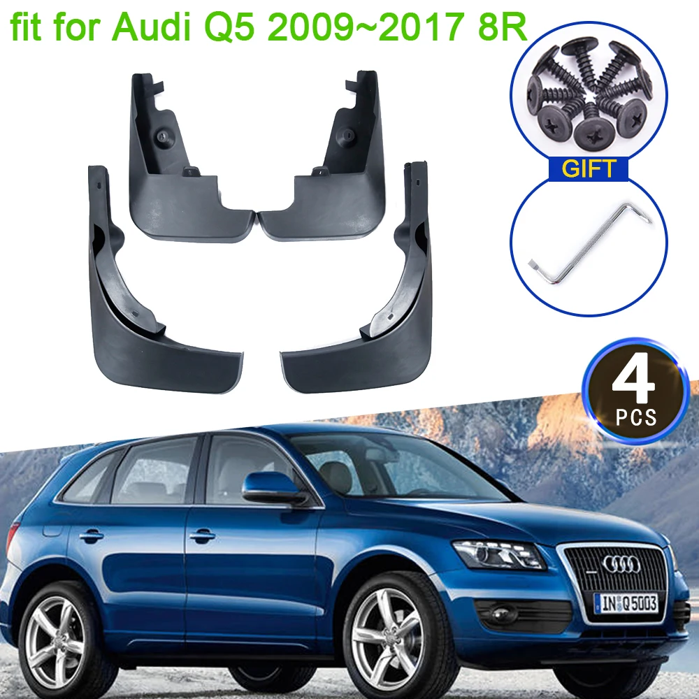 

for Audi Q5 8R 2009 2010 2011 2012 2013 2014 2015 2016 2017 Mudguard Fenders Mud Flaps Splash Guards Front Wheel Car Accessories