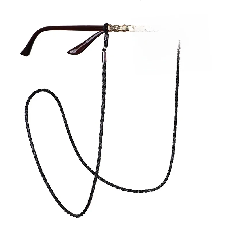 Optics Twist-Corde en cuir pour lunettes de soleil, sangle de longe pour lunettes tressées, sports de plein air, accessoires de lunettes, JOEyewear