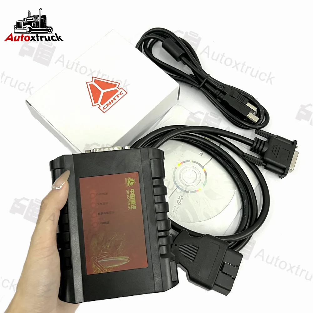 

Heavy duty HOWO SINOTRUK Cnhtc Chinese Engine Scanner Diesel Engine Truck Diagnostic Tools