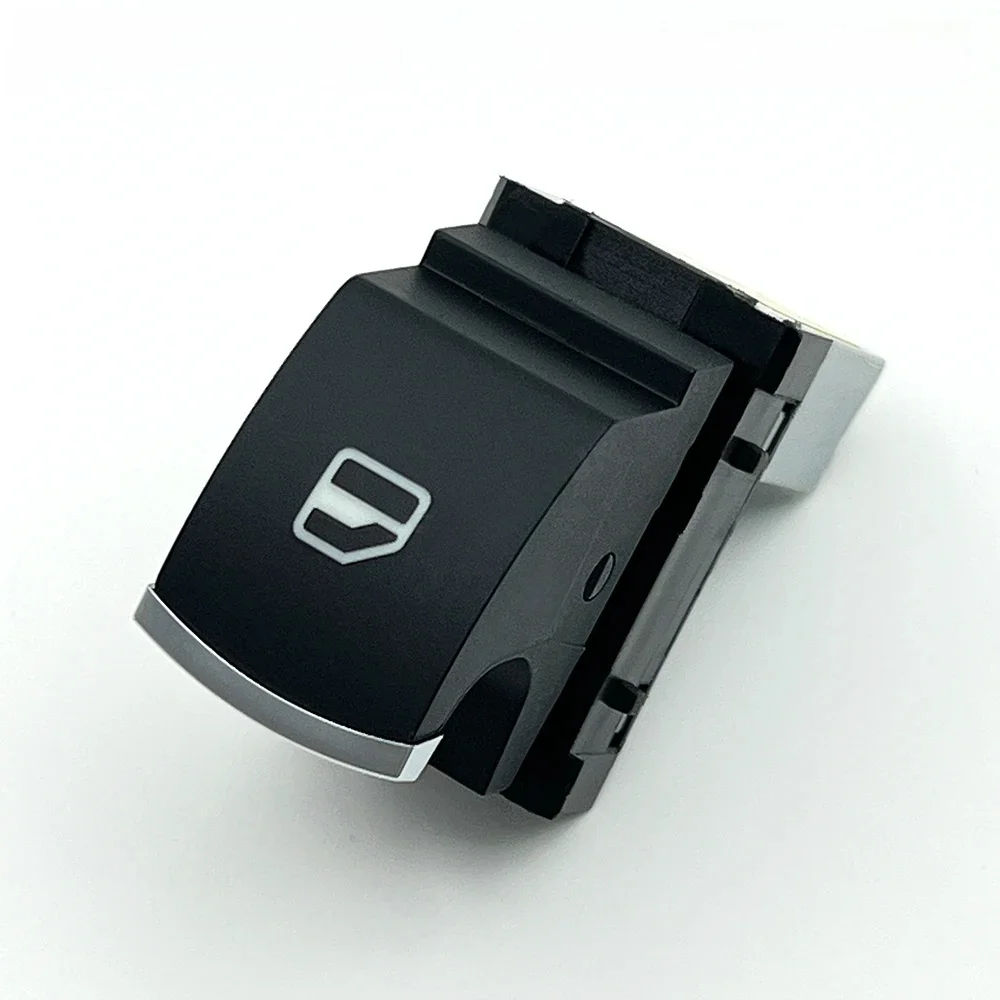 7P6959855 7P6959855A For VW Touareg 2015~2018 Passenger Side Power Window Switch Button Chrome High Quality Car copilot Button
