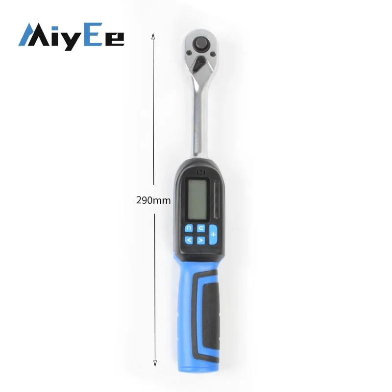 High Precision 3-60Nm 1.5-30Nm Torque Wrench Digital Display Adjustable Maintenance Tool with 3/8mm / 1/4mmRatchet