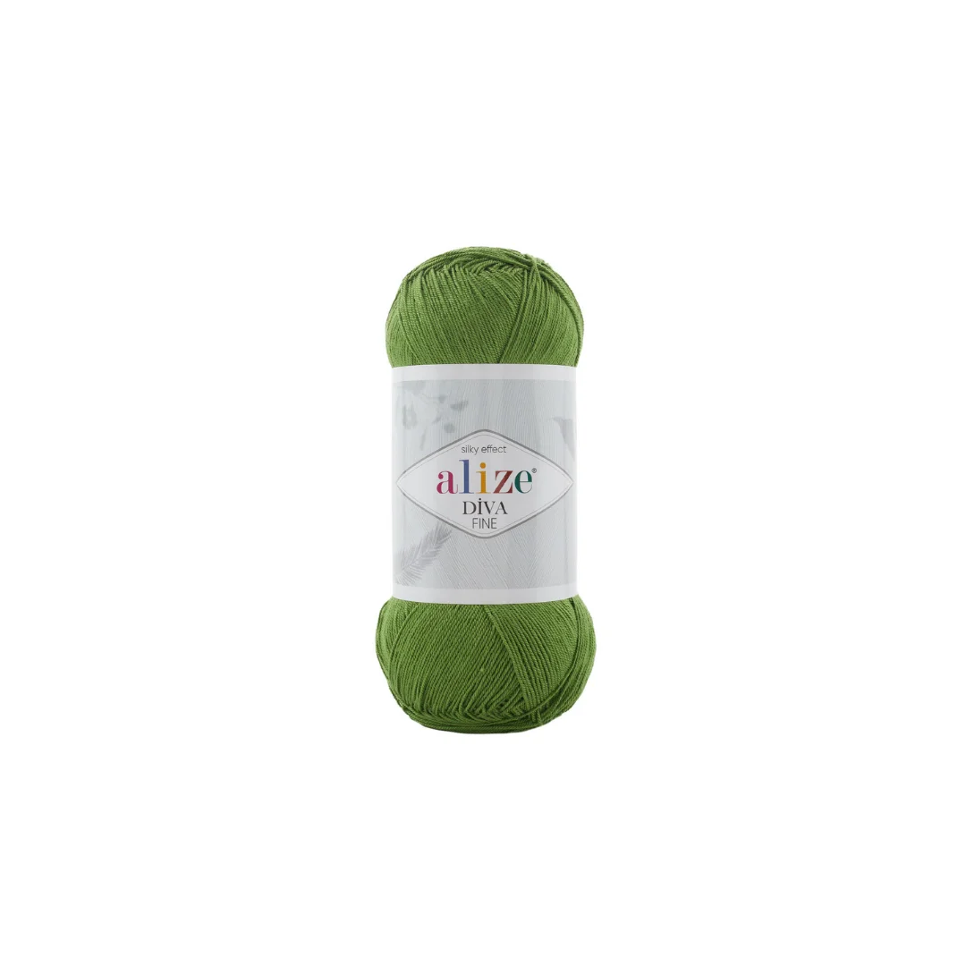 Alize Diva Fine % 100 Mikrofiber Akrilik / 100 g - 600 m miękka przędza Amigurumi do dzierganie ręczne szydełkowanie nici DIY dzianina dziecięca S