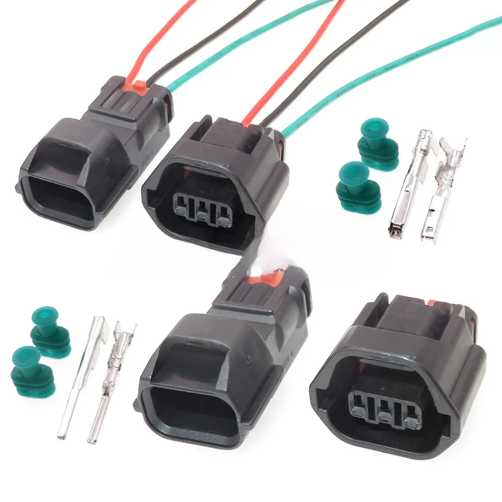 1 Set 3 Loch Auto Nockenwelle Sensor Kabelbaum Sockel Auto Wasserdichten Stecker 7283-8730-30 7182-8730-30 MG611611-5 MG641234-5