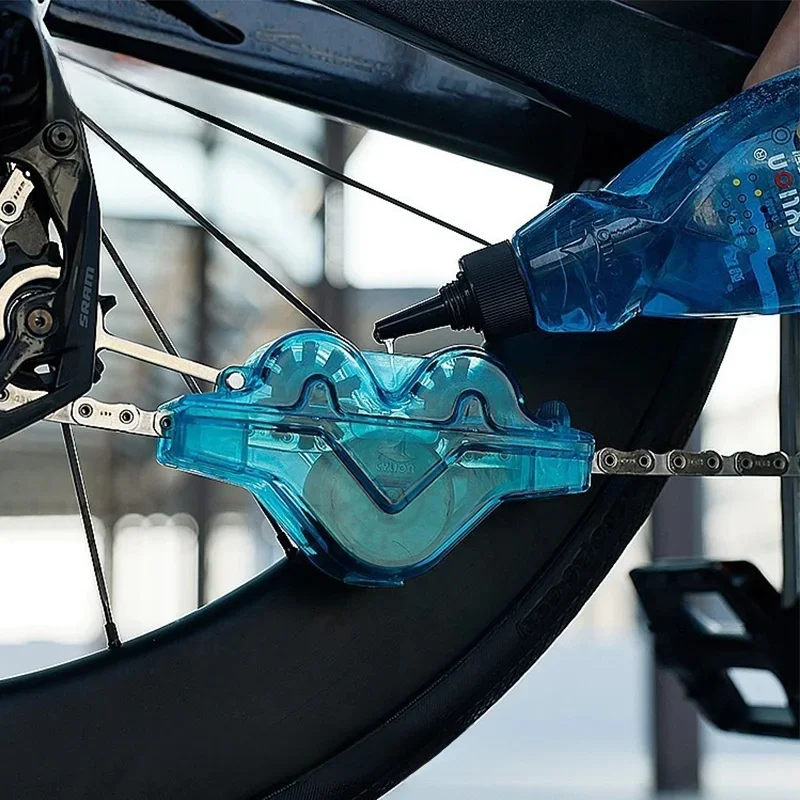 AliExpress Bicycle Chain Clean Brush Cleaner Bicycle Chains Gear Grunge Brush Cleaner Bike Wash Tool Set Bicycle Repair Tools