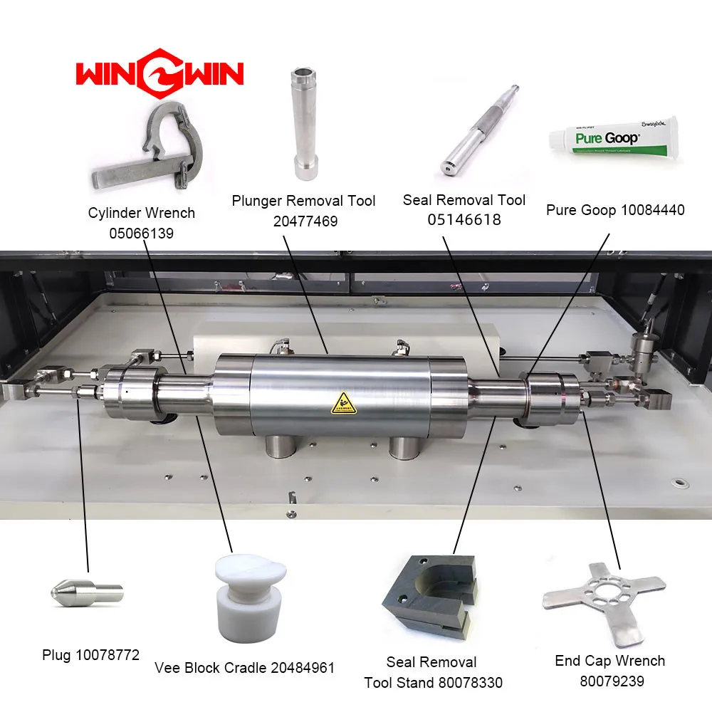 Waterjet tools water jet cutter parts 80078330 Seal Removal Tool Stand for high pressure intensifier pump