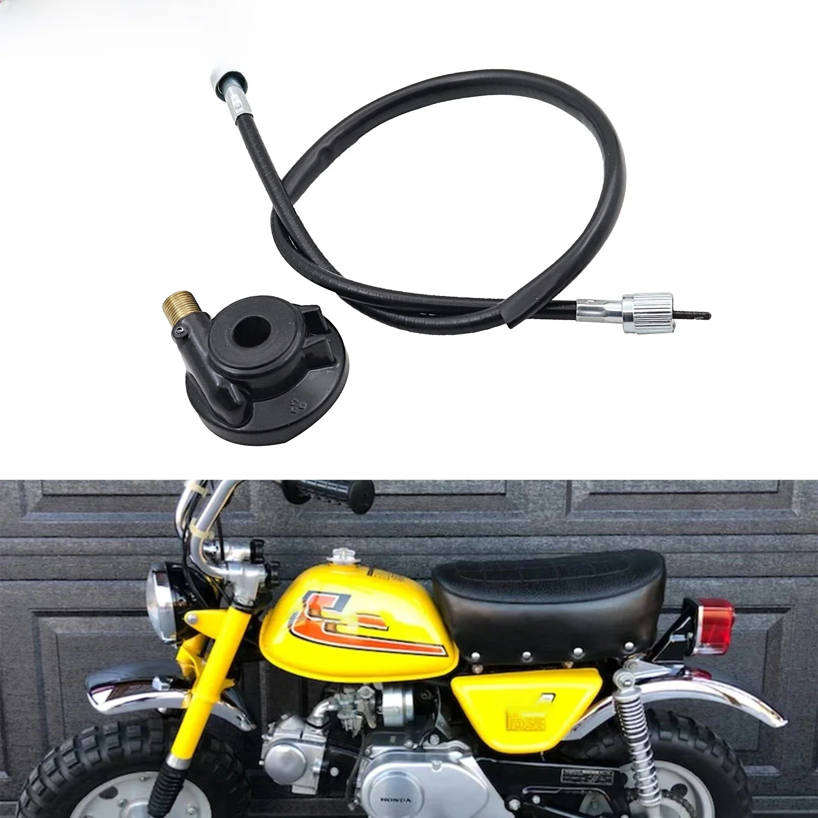 AliExpress NONE Motorcycle Speedometer Cable Rubber Coated Mileage Wire Scooter Parts For Honda Z50 Z50A Z50J Z50R Mini Trail Monkey Bike
