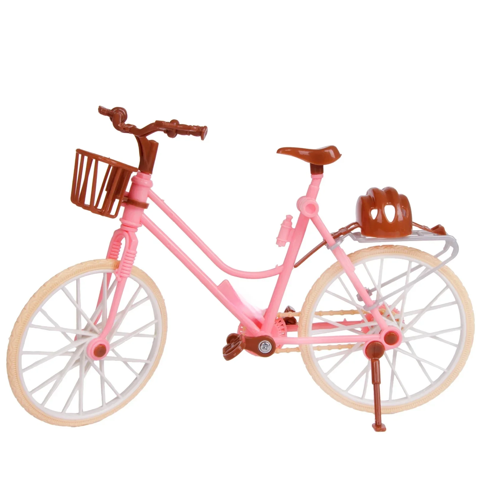 AliExpress cncncool Mixed Style Doll Accessories Pink Plastic Bicycle Bike Outdoor Sports Toy for Barbie for Ken Kids Toys Set