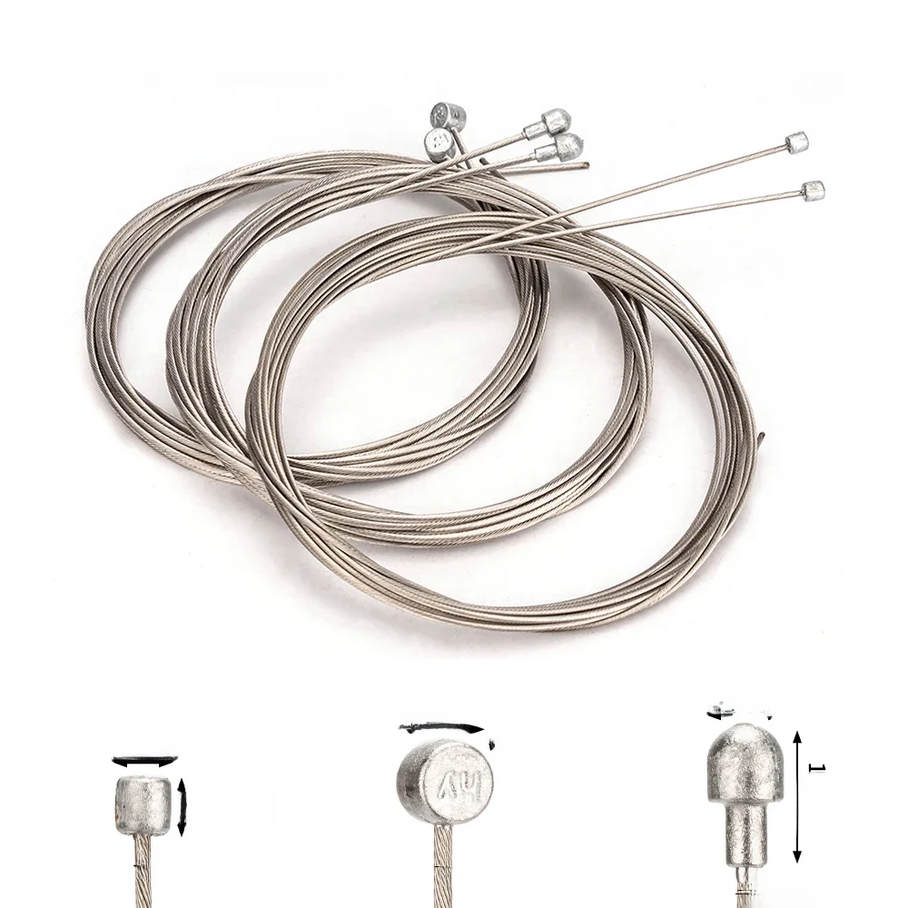 AliExpress ZTTO MTB Road Bike Shift Cable Bicycle Brake Cable Handle Wire Cycling Fixed Gear Shifter line Brake Inner Cable Stainless Steel