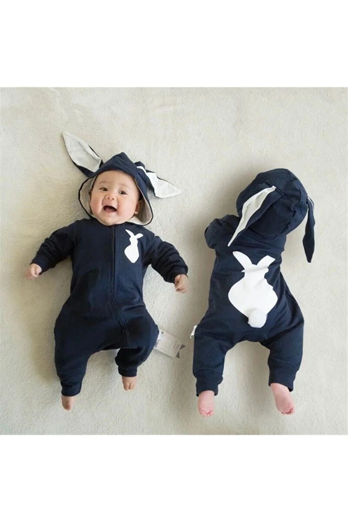 Baby Rabbit Jumpsuit New Season Baby Clothes Baby Boys Girls Cotton Jumpsuit Pajamas One Piece Outfit