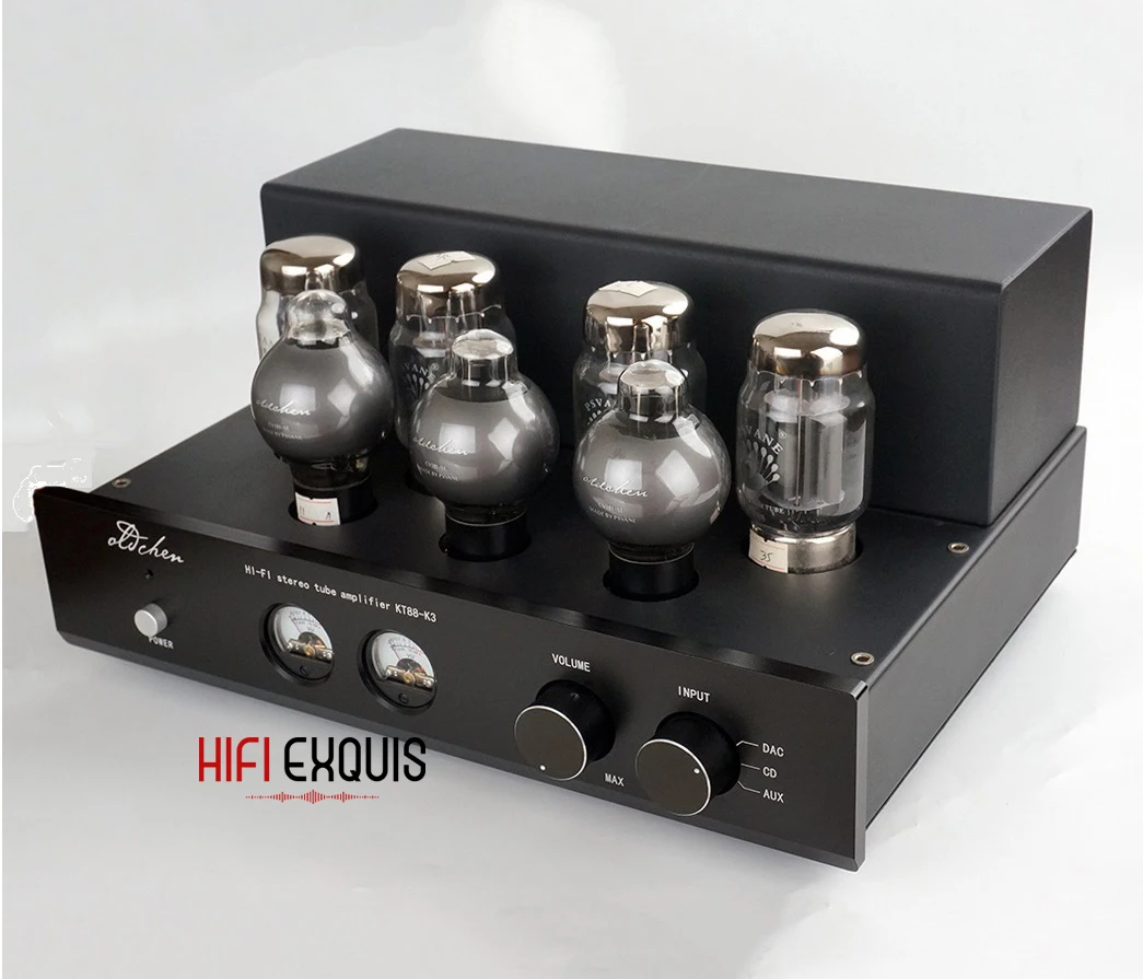 Двухтактный ламповый усилитель LaoChen K3 KT88 HIFI EXQUIS AIQIN 45 Вт x 2 класса A ручной работы