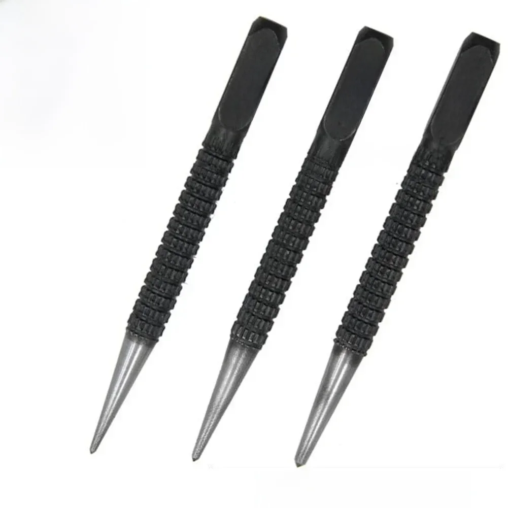 1szt Stal stopowa Dziurkacz środkowy Stalowy rysik Marke Metal Drewno Oznaczanie Narzędzie do wiercenia Rzeźba Rysowanie Marker Narzędzia 1.5/2/3mm — zdjęcie 2