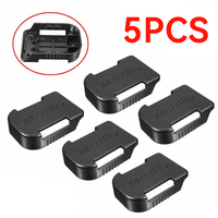 5pcs Tools Power Battery Mounts Storage Stand Holder for Makita 18V 14.4V Fit Bosch Battery Hold Shelf Rack Storage Case