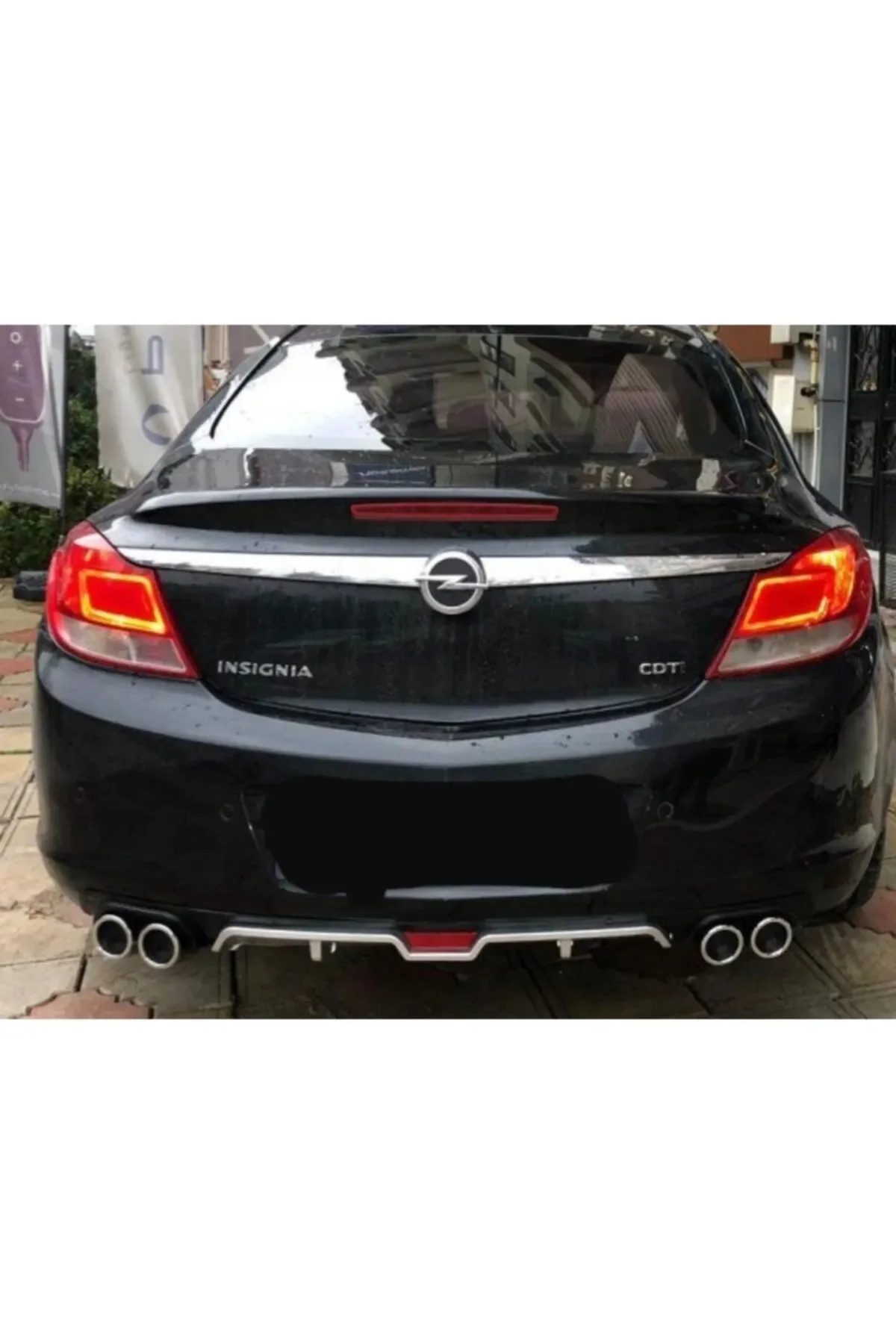 For Opel Insignia Universal Diffuser Extension Rear Bumper Attachment Car Styling Auto