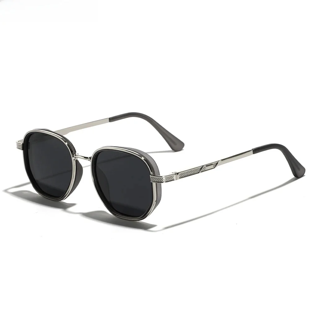 Peekaboo męskie okulary przeciwsłoneczne z polaryzacją dla kobiet TR90 unisex kwadratowe okulary przeciwsłoneczne dla mężczyzn półmetalowe TAC letnie akcesoria 2024 — zdjęcie 2