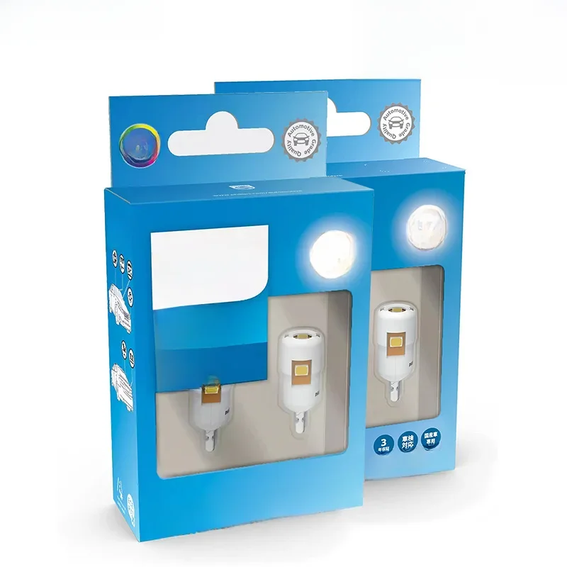 Philips LED T10 W5W Ultinon Pro6000 4000K 6000K Białe jasne lampy wewnętrzne samochodu Włącz kierunkowskaz bez migotania błędu, para — zdjęcie 2