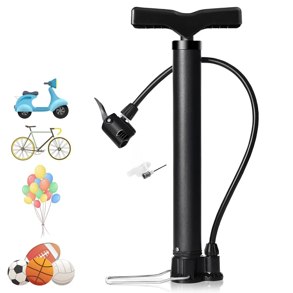 AliExpress 120 Psi Bike Pump Bicycle Foot Air Pump Tire Inflator Schrader Presta Dunlop Valve MTB Road Cycling