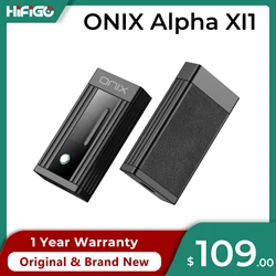 Shanling ONIX Alpha XI1 Protable USB DAC AMP Headphone Amplifier 2* CS43198 2* SGM8262-2 chips PCM768 DSD512 3.5mm+4.4mm Output