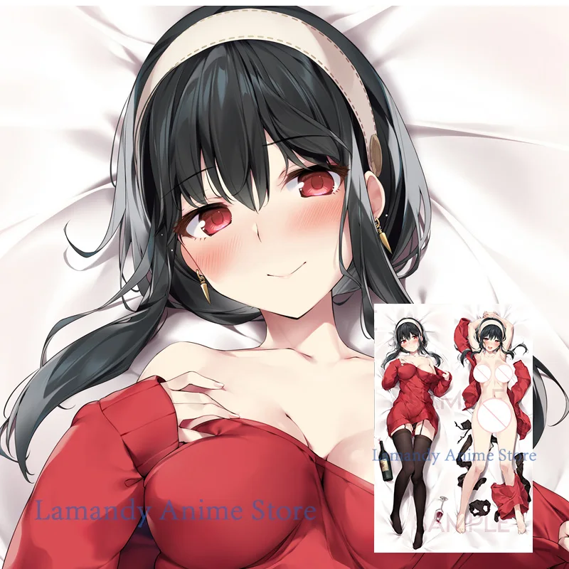 

Двусторонняя наволочка Dakimakura Yor с принтом из аниме, наволочка для подушки в натуральный размер