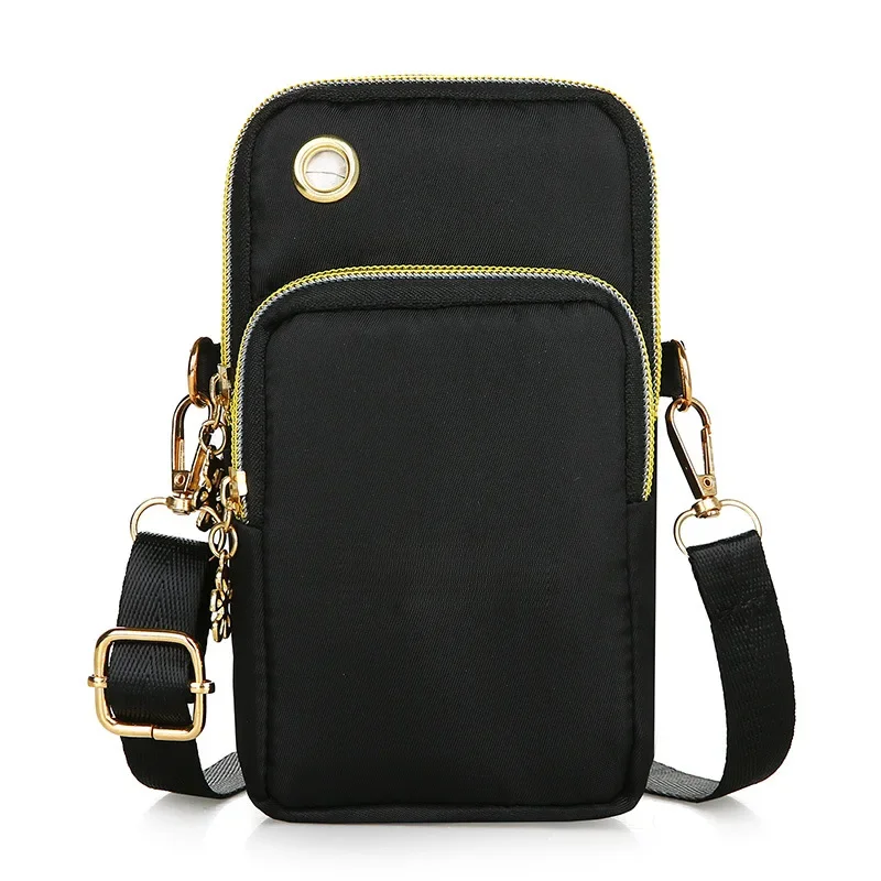 Uniwersalna torba na telefon komórkowy do Samsung/iPhone/Huawei/HTC/LG etui portfel Outdoor Sport torebka na ramię torba na ramię kobiety etui na telefon — zdjęcie 2