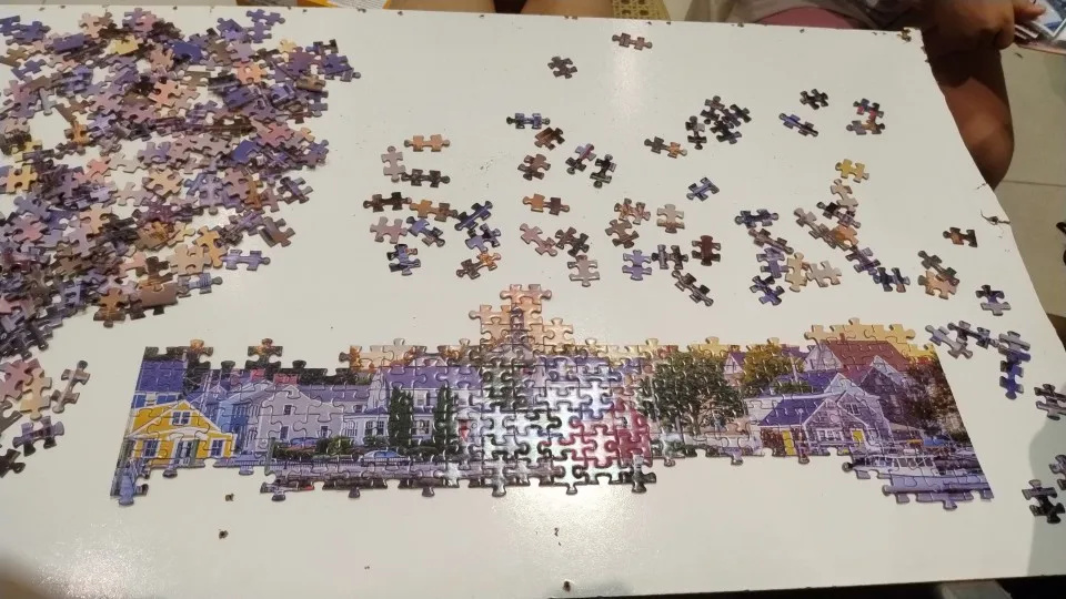 500 Pieces Jigsaw Puzzle Various Landscape Patterns Jigsaw Puzzle Educational Toy for Kids Children 's Games Christmas Gift photo review
