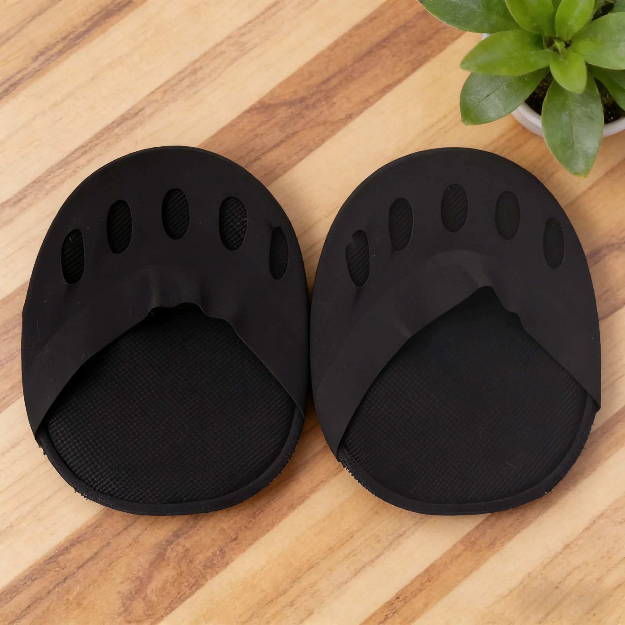 Foot Cushion Pads 4-Pack: Non-Slip Inserts for All-Day Comfort & Pain Relief in Heels, Flats & Dress Shoes.