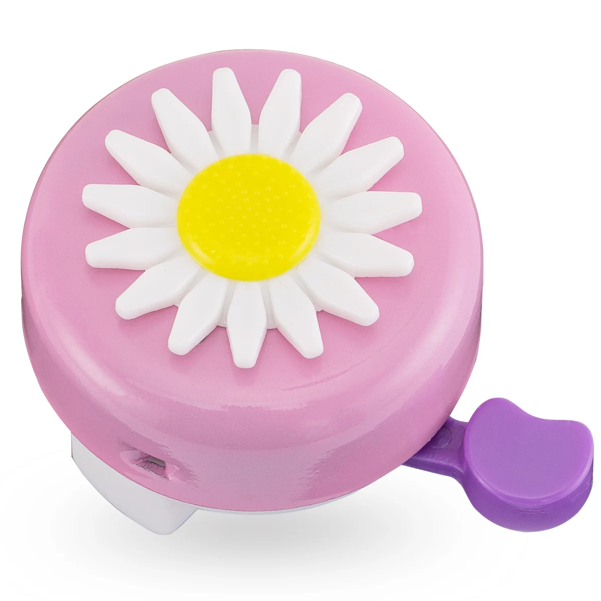 

KIDS Bike Bell With Plastic Flower Aluminum Alloy Cycling Ring 22.2mm-22.8mm Safety Riding Alarm Four Colors Metal Ring