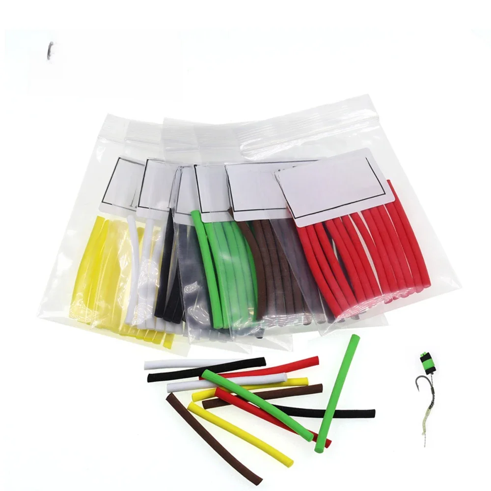 JIGEECARP 24szt Ultra-pływające piankowe patyczki do wędkarstwa karpiowego Pop Up Rig Foam Stick Foam Sleeve Zig Carp Fishing Gear — zdjęcie 2