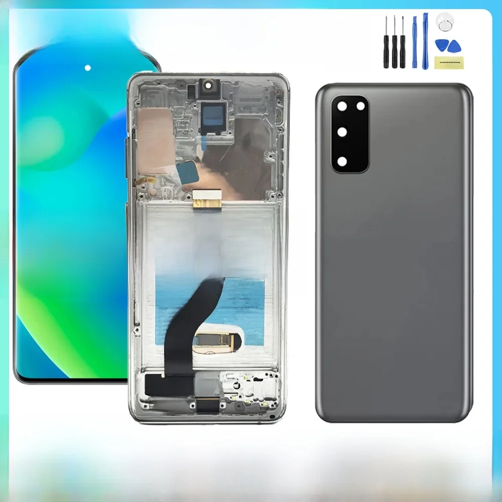 OLED pour Samsung Galaxy S20 Plus LCD G986B/DS écran tactile numériseur pour Samsung S20 Plus G985 SM-G985F LCD remplacement