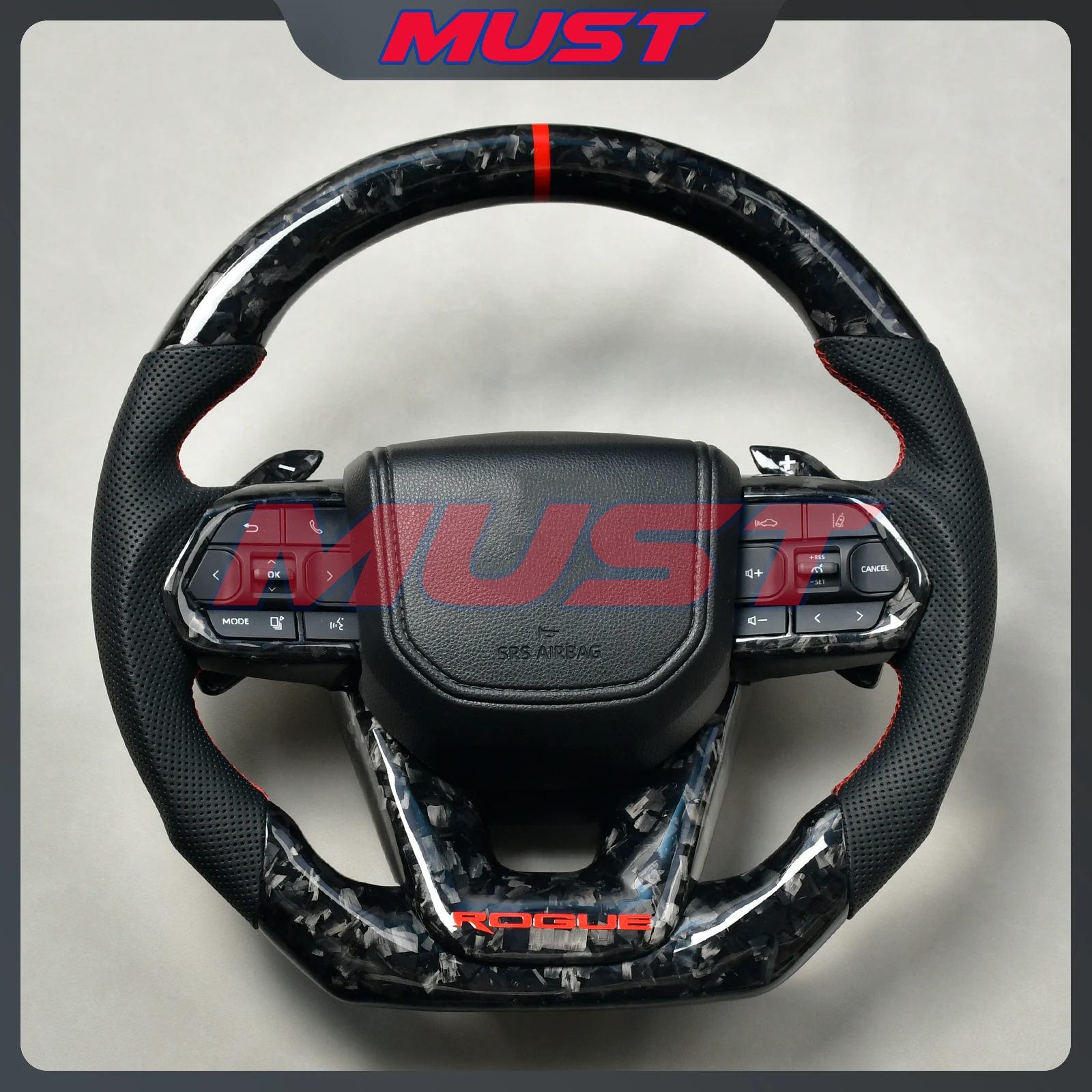 

Customized Carbon Fiber Steering Wheel For Toyota Land Cruiser 76 79 80 Upgrade Steering Wheel Assembly LC76 LC79 LC80 Replaceme