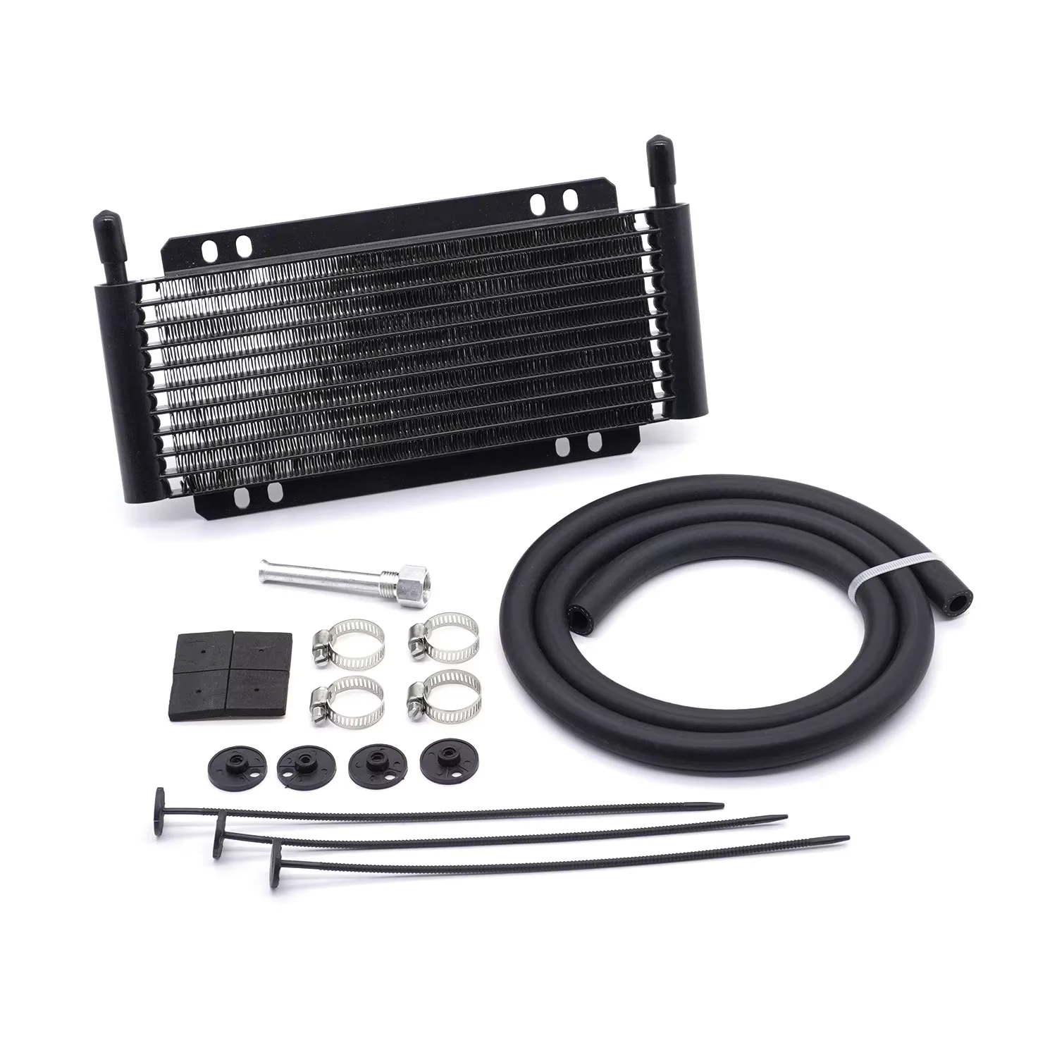 

11 15 20 26 Rows Transmission Cooler Kit Automotive 678 Universal Rapid-Cool Radiator with Quick Aluminum Fin Type