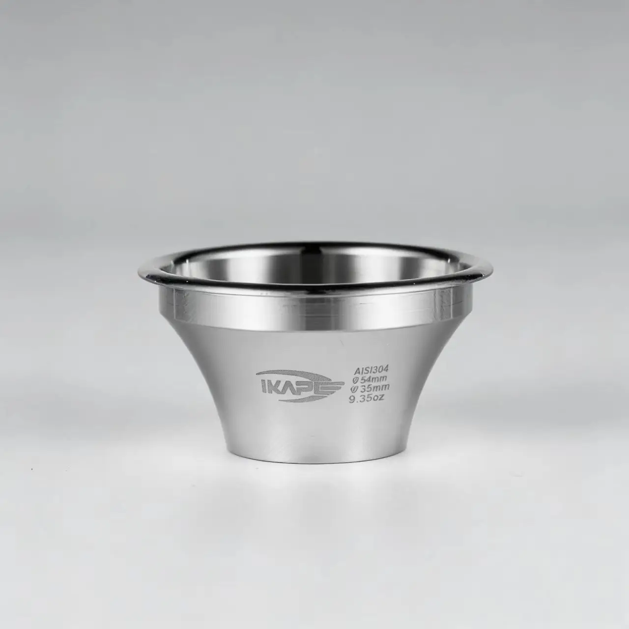 IKAPE Variabler Durchmesser Espresso Siebträger Filterkorb Präzise Hohe Extraktion für 54mm/58mm Bodenlose Siebträger
