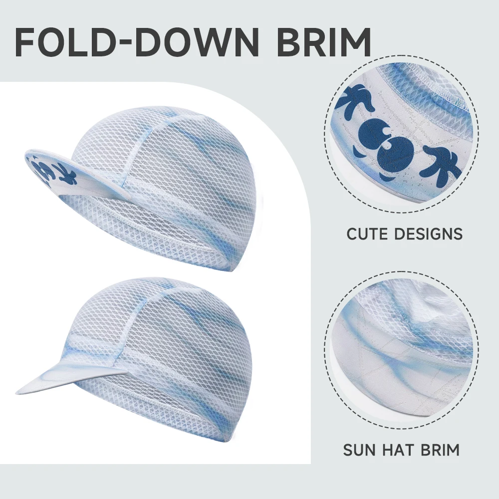 Santic Unisex Cycling Cap Mesh Breathable Quick Dry Outdoor Sports Bicycle Helmet Liner TZ26P238