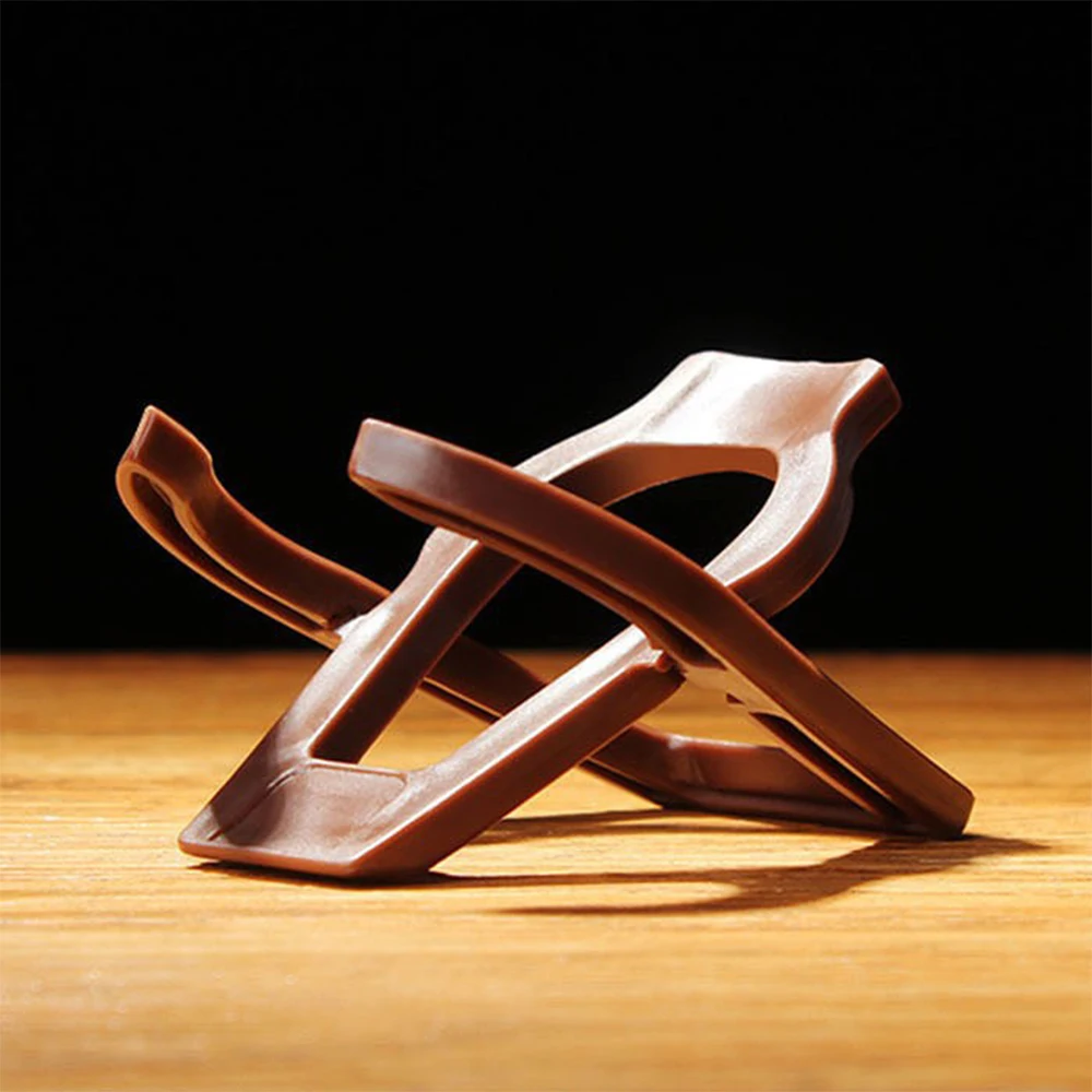 5pcs/Set Plastic Portable Foldable Cigar Holder Rack Tobacco Smoking Pipe Stand 1 position tobacco pipe stand
