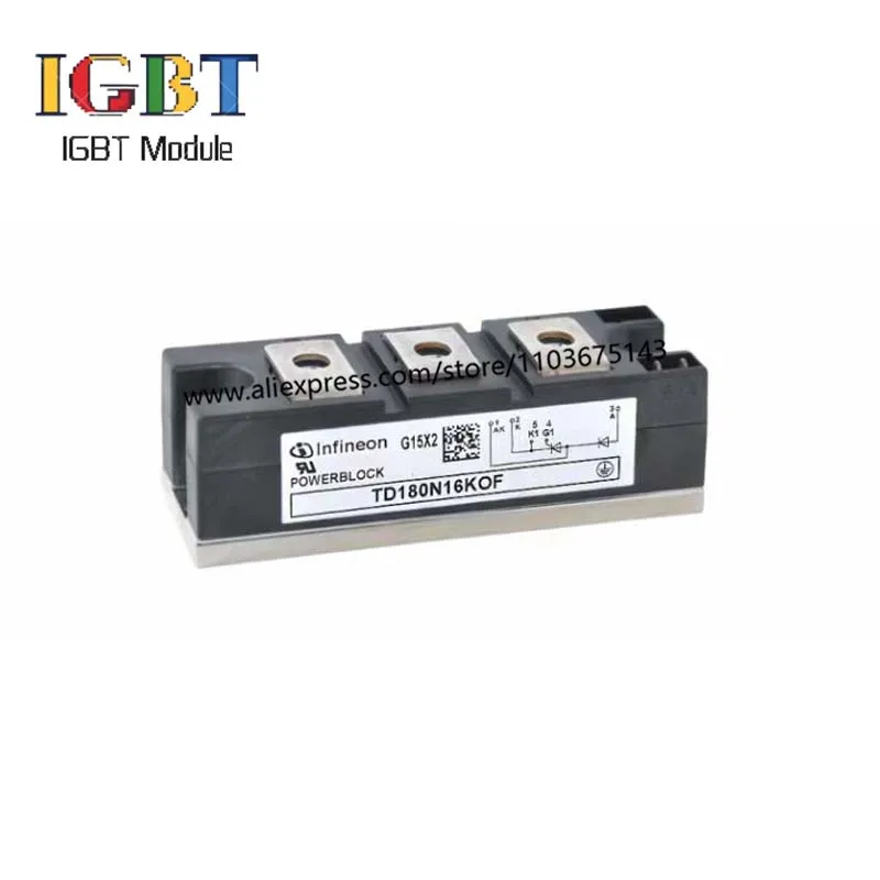 Módulo IGBT TD180N12KOF TD180N14KOF TD180N16KOF