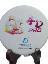 Hot Sale YUCERA 98mm A3 4D Pro Pre-Shaded Multilayer Zirconia Block Cad Cam Dental Lab For Half Mouth