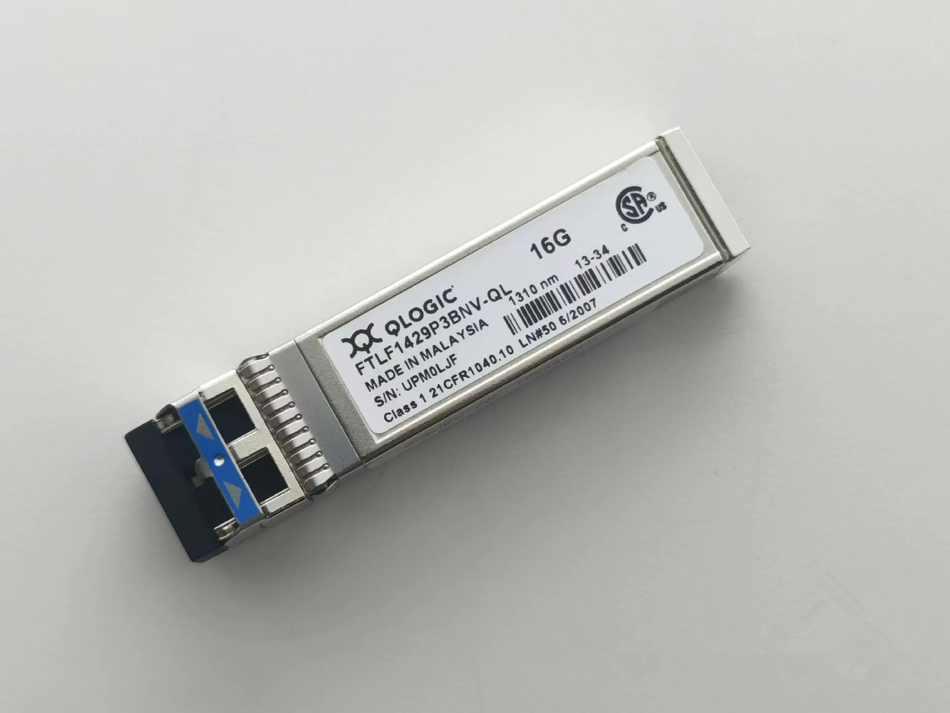 

QLOGIC Sfp 16GB 10 модуль приемопередатчика частотной манипуляции, км/FTLF1429P3BCV-QL нм HBA Fiber Channel SFP + 16G LR Fiber Optical