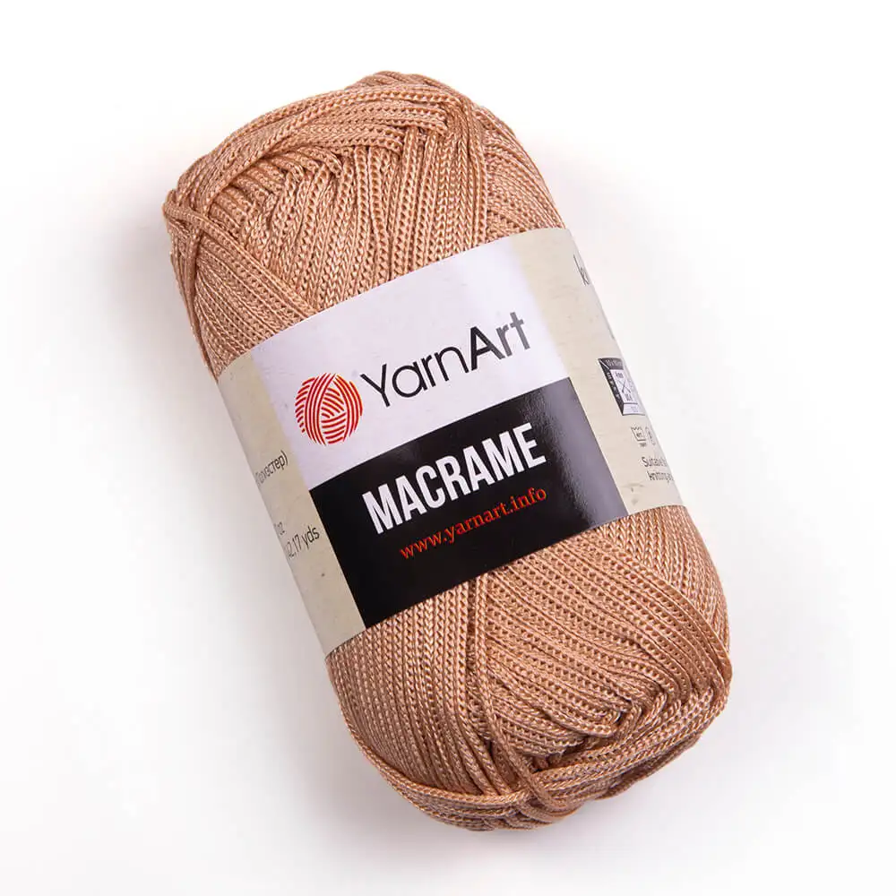 Yarnart Macrame Polyester Yarn for Hand Knitting Crochet Amigurumi DIY Baby Knitwear Scarf Blanket Shawl Sweater Cardigan Beanie