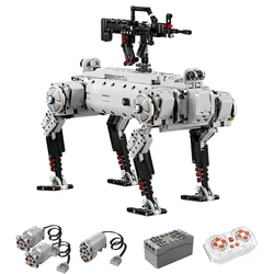 IN STOCK MOC Technical Idea Remote Control Unmanned Robot Dog Building Blocks Bricks Assembling Model Toys for Children Gift Set