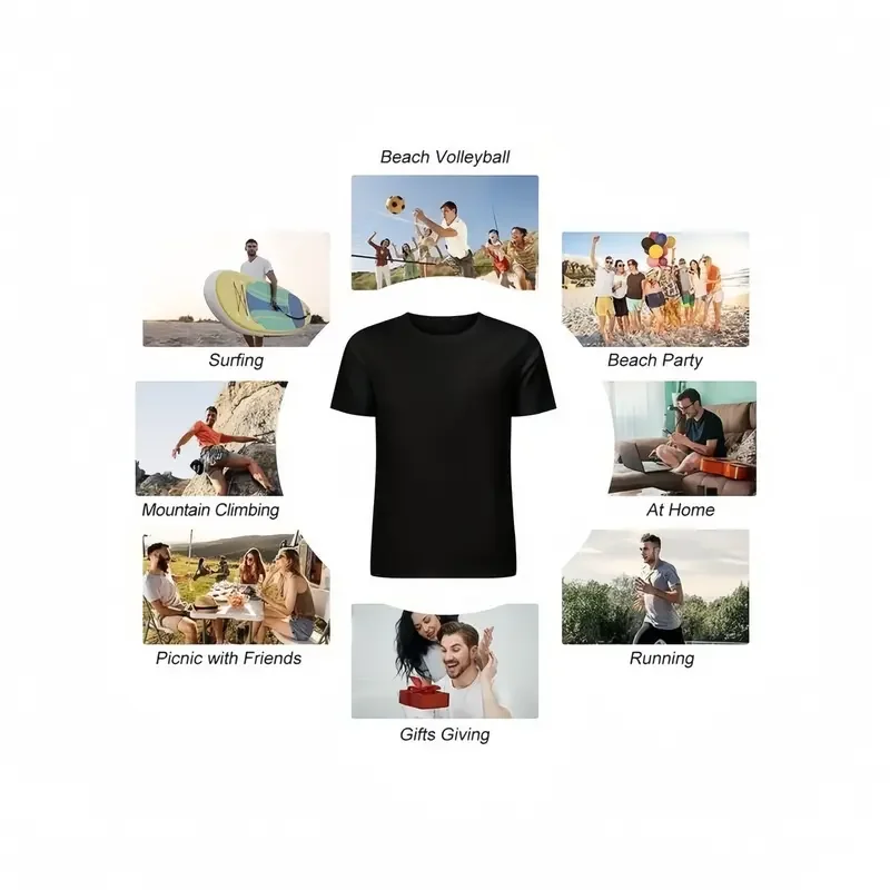 100% Katoen Fih Bellen Herinner me Bericht Daling Accepteren Telefoontje Vis T-ShirtFit Casual Streetwear Mannen Geschenken