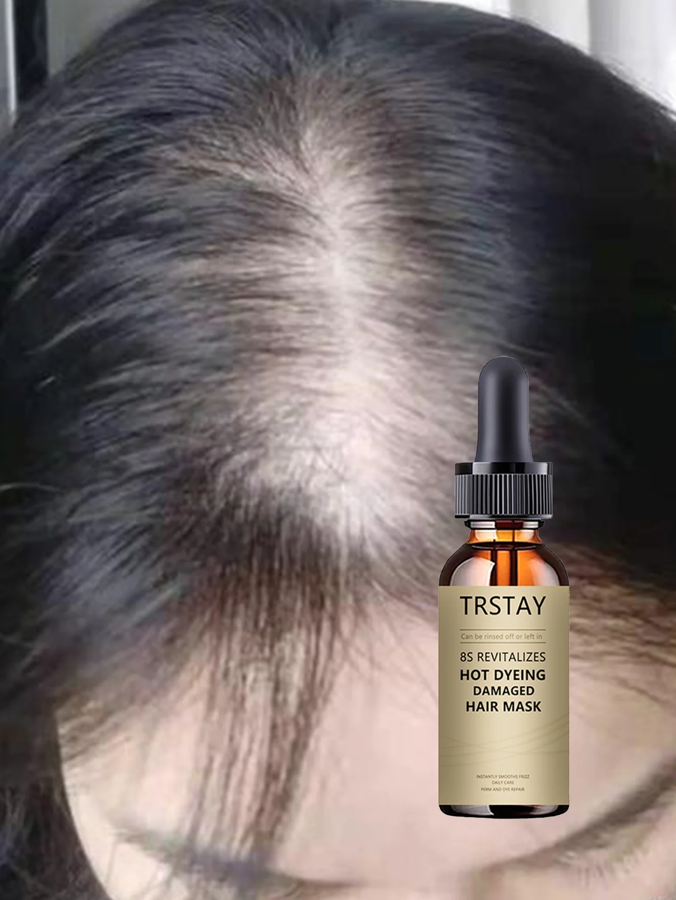 Moisturizing Keratin Repair Essence for Dry Hair Deep Nourishment Strengthens Restores Silky Shine Promotes Healthy Hair Growth - Image 4