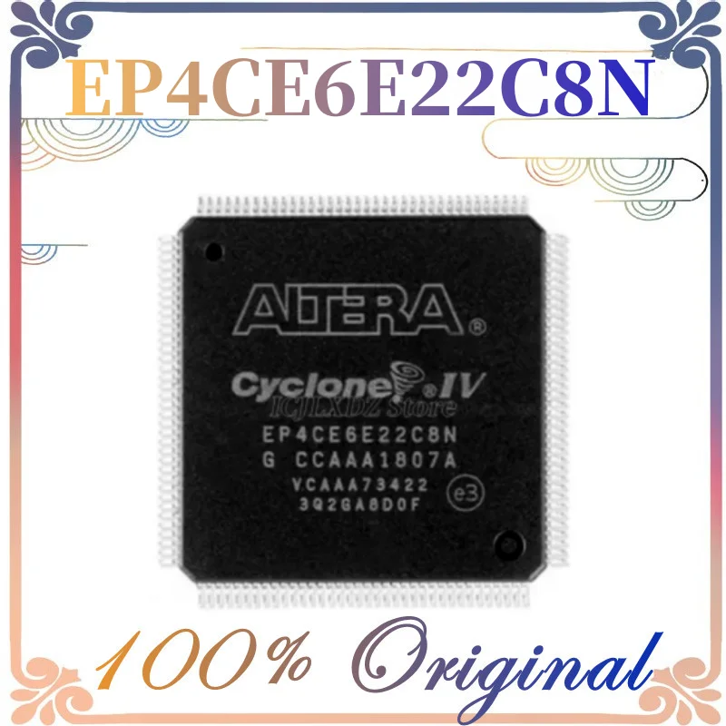 1PCS 100% New Original EP4CE6E22C8N EP4CE6E22 EP4CE6 TQFP144 in stock