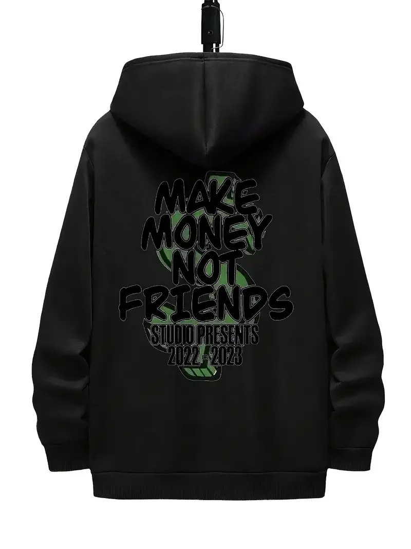 New high-quality men's hoodies, creative printed men's breathable hoodies, Y2K clothing, trendy and fashionable street sweaters