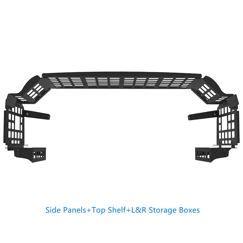 For GWM Tank 300 tank300 Hi4-T Side Window Shelf Car Rear Trunk Debris Rack Bracket Storage Molle panel