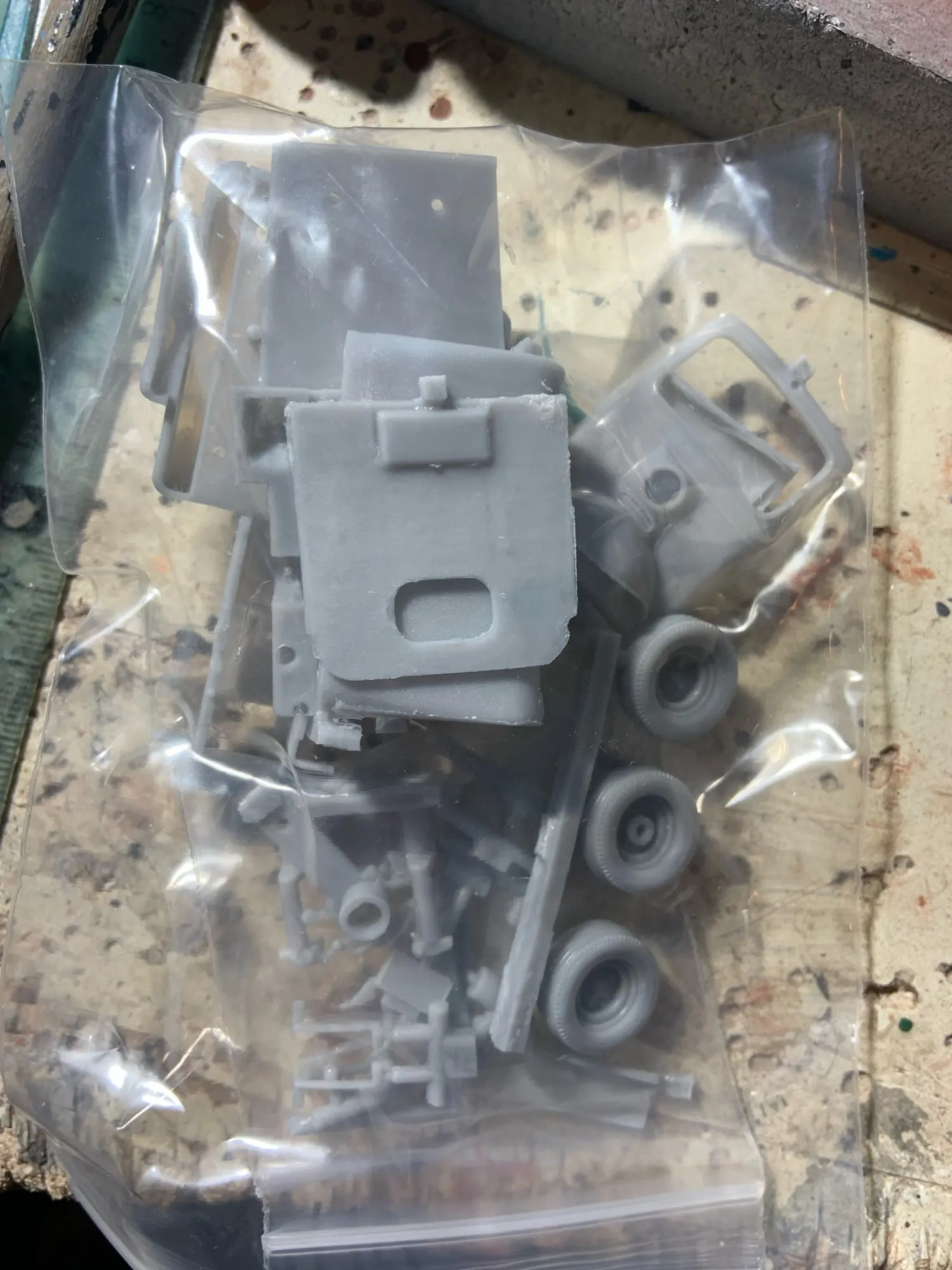 Buyer photo of this resin kit